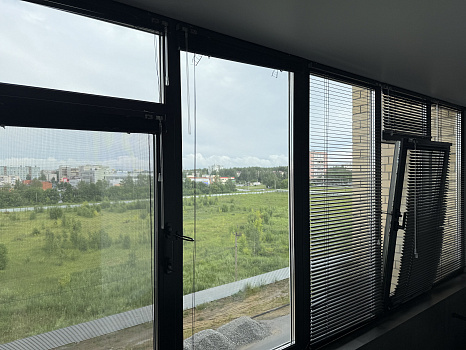 Остеклили балкон профилем Dexen фото